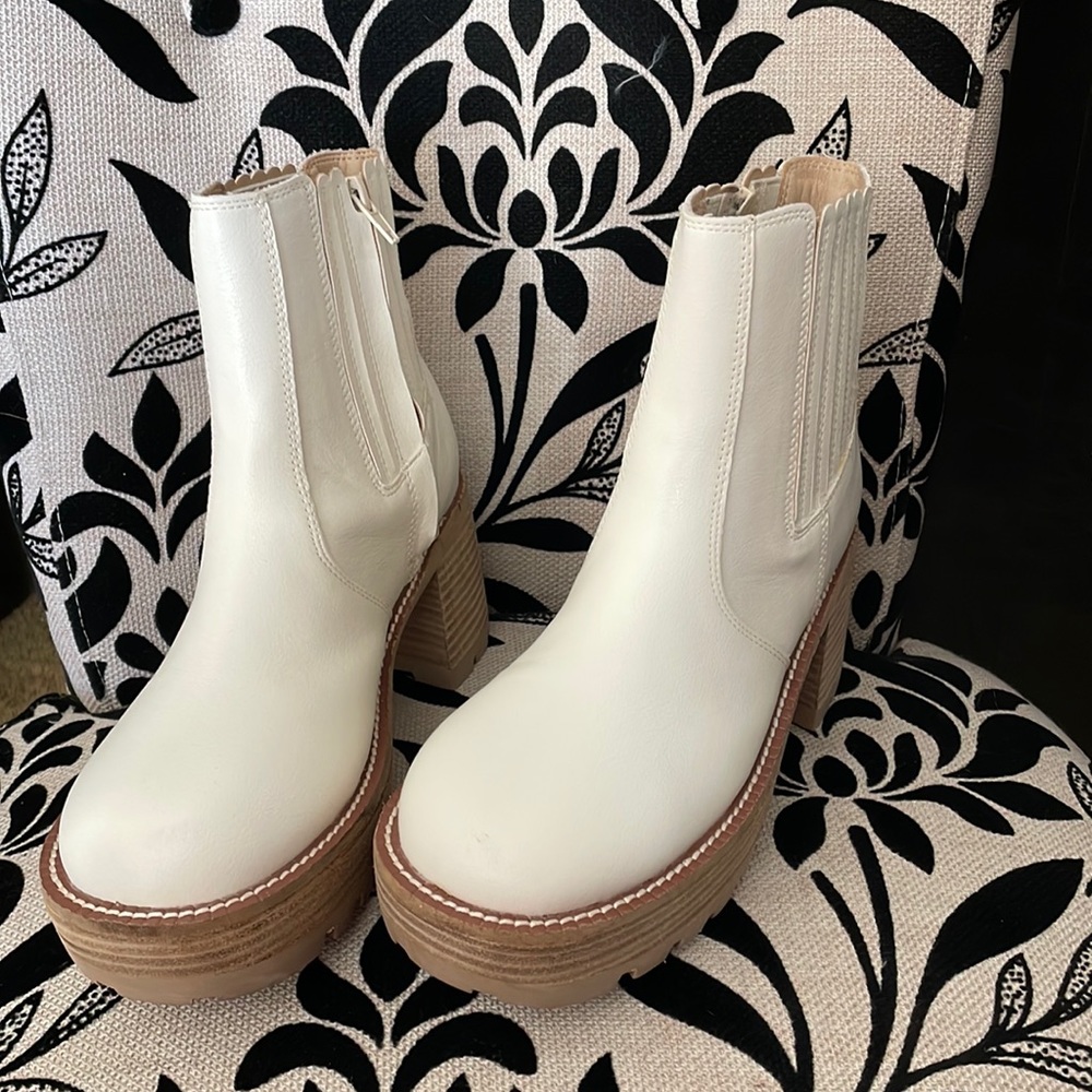 White boots
